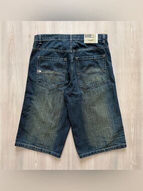 Vintage Southpole Baggy Denim Shorts RN 82628 Y2K Hip Hop Skater Jorts Sz 36